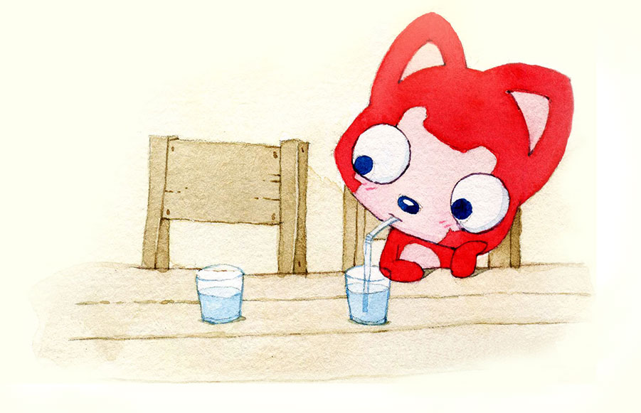 过去的顾佳凯一直是一个人生活，享受着孤独，也憧憬着爱情。